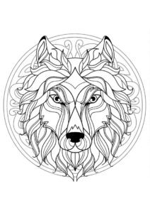 Mandala león