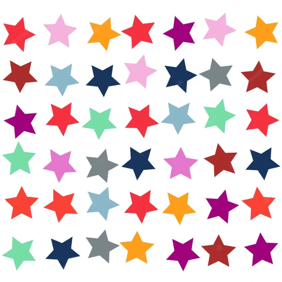 Estrellas para imprimir a color