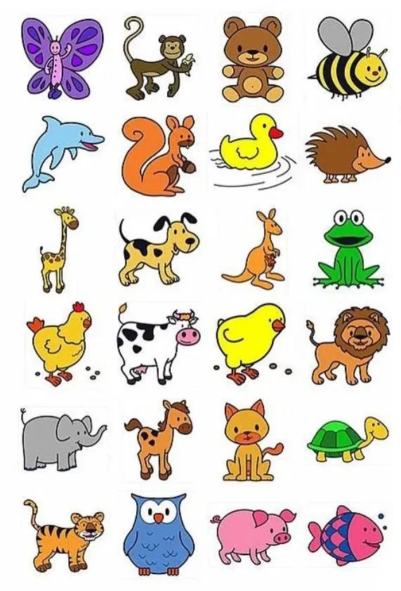 Animales para imprimir