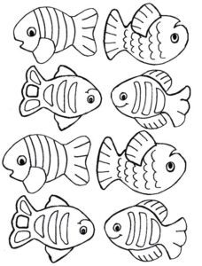 Moldes de peces para imprimir y recortar​