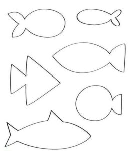 Moldes de peces para imprimir y recortar​