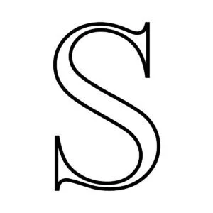 Letra S para imprimir