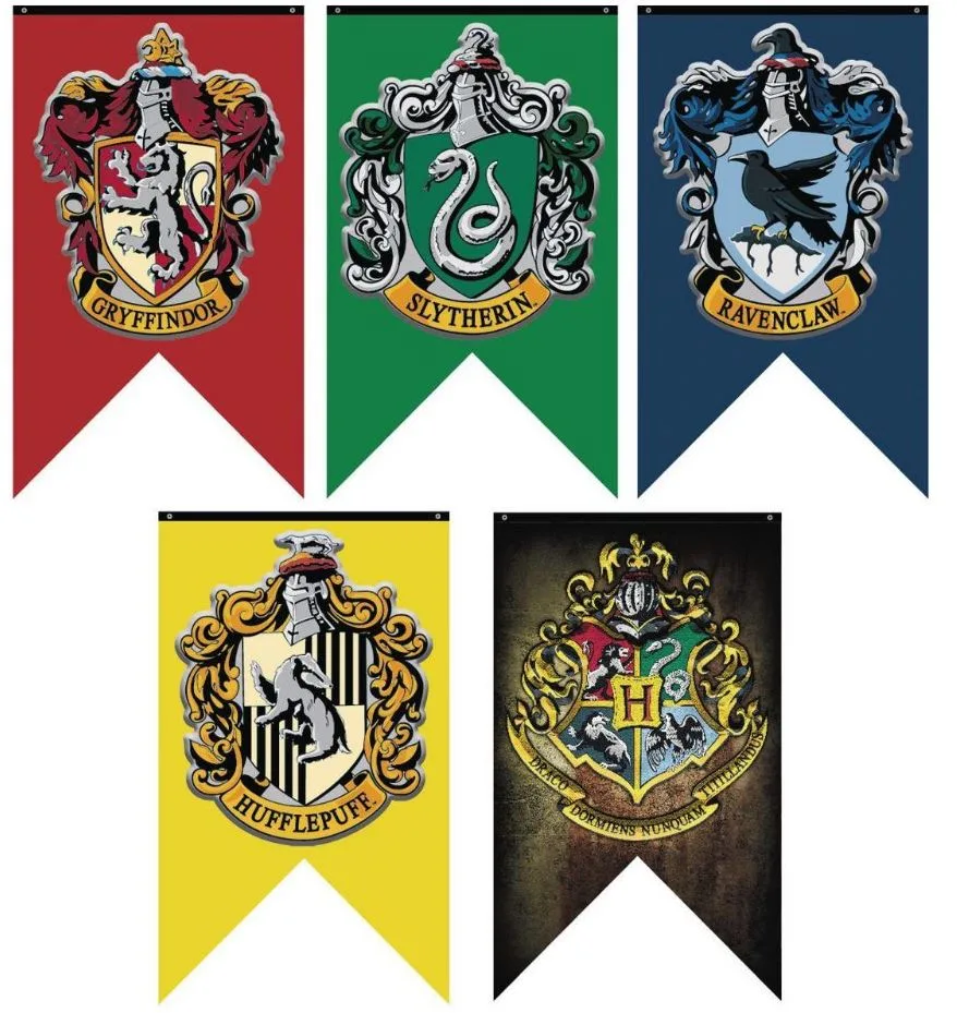 Banderines de harry potter para imprimir