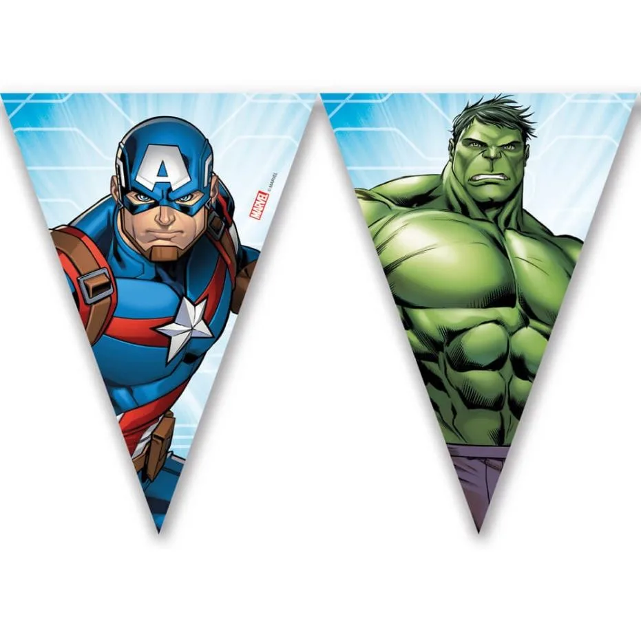 Banderines de los Vengadores para imprimir