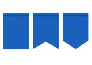 Banderines decorativos para imprimir