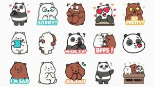 Stickers kawaii para imprimir y recortar