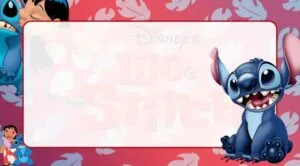 Etiquetas de stitch para imprimir