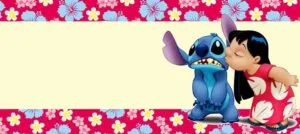 Etiquetas de stitch para imprimir