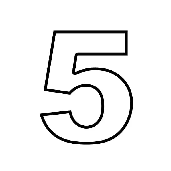 número 5
