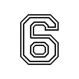 número 6