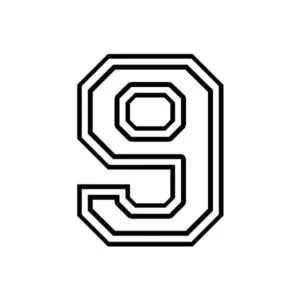 número 9