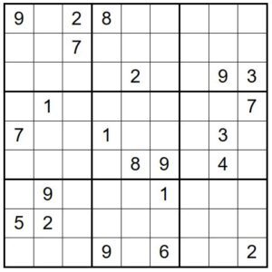 Sudoku nivel extremo para imprimir