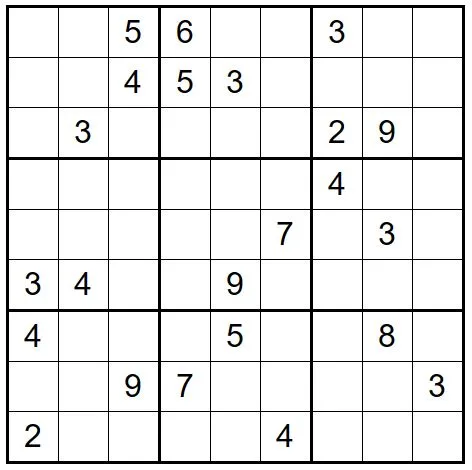 Sudoku nivel extremo para imprimir