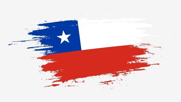 Banderines de Chile para imprimir y recortar