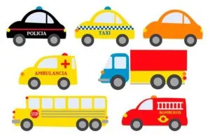 Dibujos de autos para imprimir y recortar