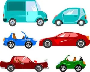 Dibujos de autos para imprimir y recortar