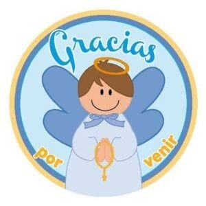 Angelitos de primera comunión para imprimir