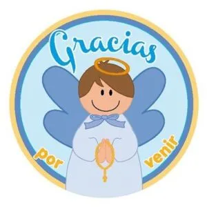 Angelitos de primera comunión para imprimir