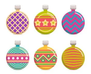 Bolas de Navidad para imprimir y decorar el árbol